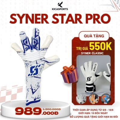Găng Syner Star Pro Contact Xanh Dương