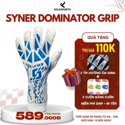 Găng Syner Dominator Grip Xanh