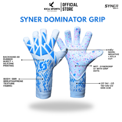 Găng Syner Dominator Grip Xanh