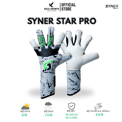 Găng Syner Star Pro Contact Xanh Lá
