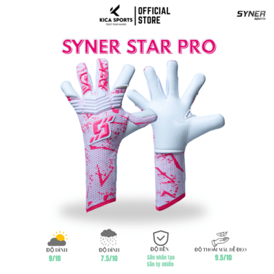 Găng Syner Star Pro Contact Hồng